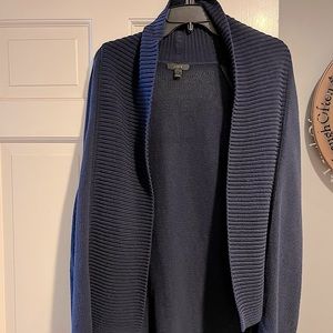 J Crew Long Ribbed Open From Cardigan